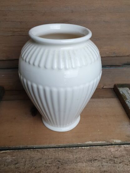 Vintage witte vaas
