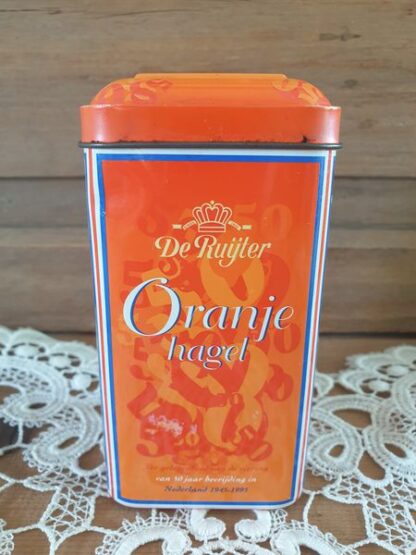 Blik De Ruijter oranjehagel