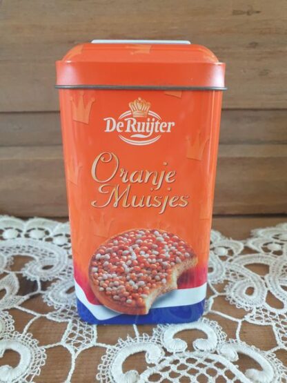 Blik De Ruijter oranje muisjes