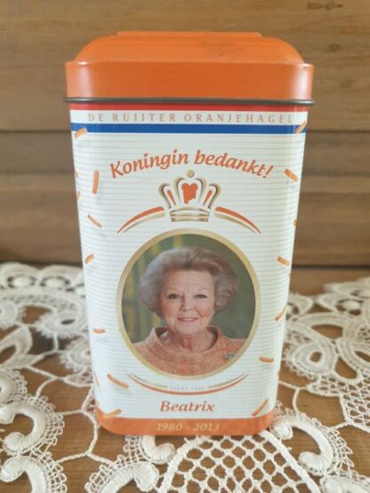 Blik De Ruijter oranjehagel