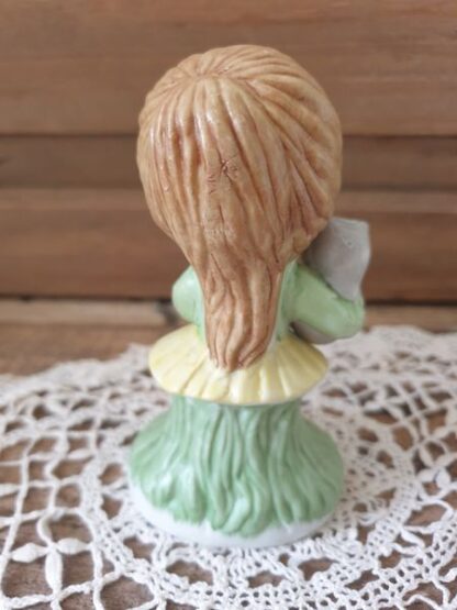 Vintage beeldje meisje - Afbeelding 2