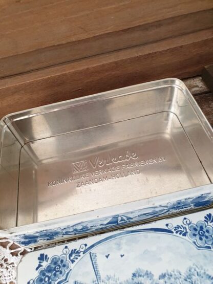 Blik Verkade blauw wit - Afbeelding 3