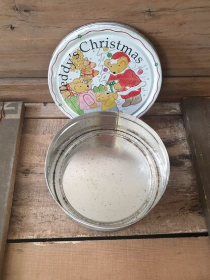 Vintage koektrommel Teddy's Christmas - Afbeelding 4