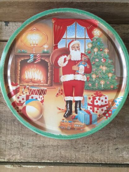 Vintage koektrommel kerst - Afbeelding 2