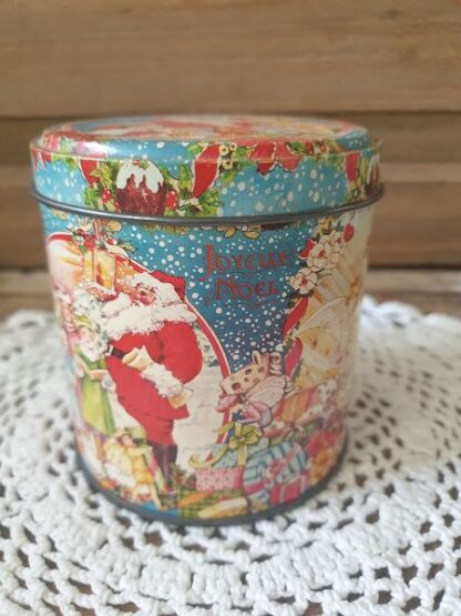Vintage blikje kerst - Afbeelding 4