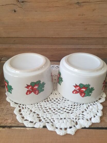 Vintage bloempotjes kerst - Afbeelding 2