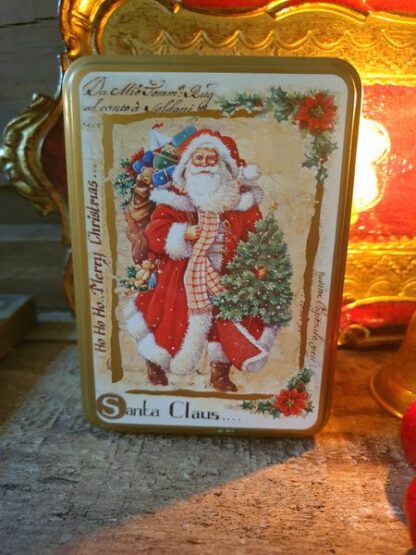 Kerstblikje met appeltjes (kerstversiering) - Afbeelding 2
