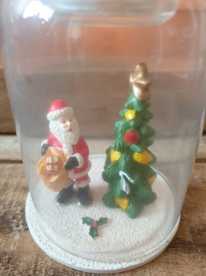 Vintage theelichthouder kerst - Afbeelding 2