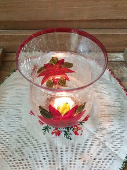 Vintage waxinelichthouder kerst - Afbeelding 2