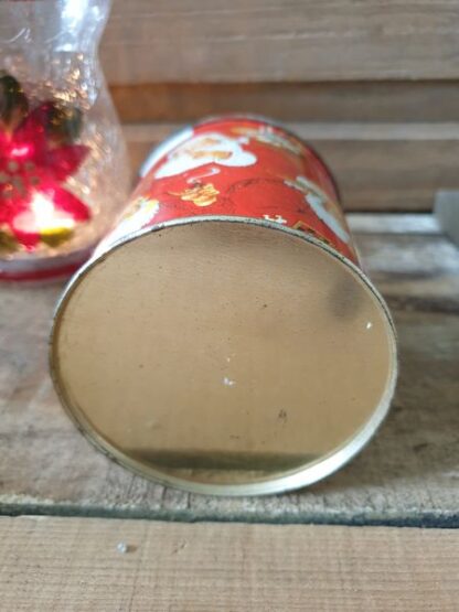 Vintage kerstblikje - Afbeelding 2