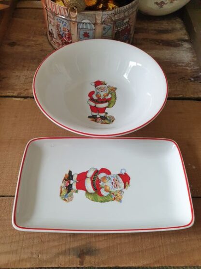 Vintage kerst schaaltjes
