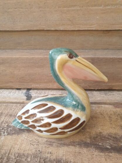 Vintage beeldje pelikaan - Afbeelding 2