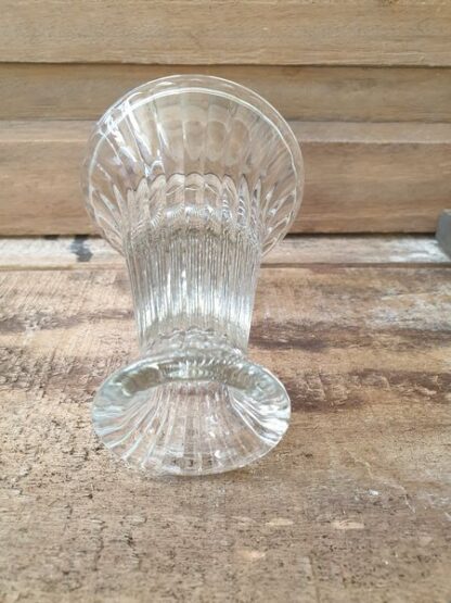 Vintage glazen kandelaar - Afbeelding 2