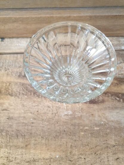 Vintage glazen kandelaar - Afbeelding 4
