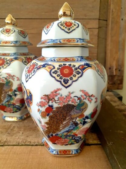 Kaststel Imari Ware Japan porselein - Afbeelding 2