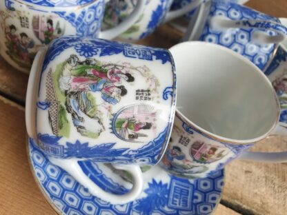 Chinees porseleinen theeservies - Afbeelding 2
