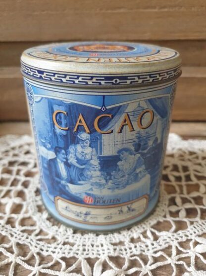 Vintage blikje cacao Van Houten