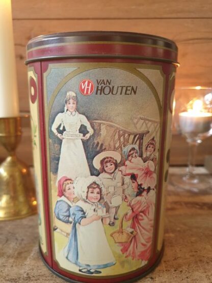 Vintage blik cacao Van Houten - Afbeelding 7