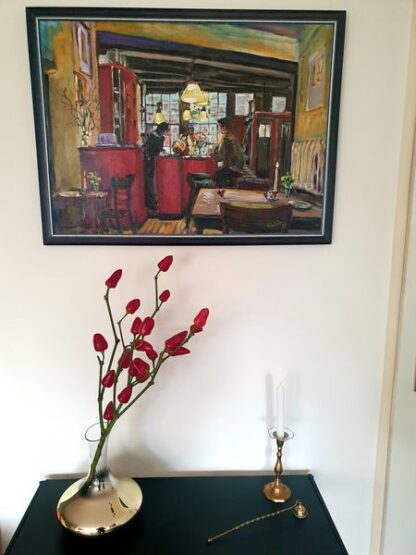 Schilderij "café" van Wim Velt