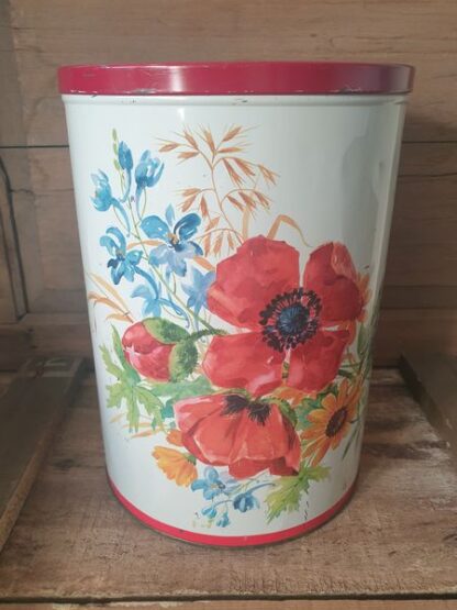 Vintage voorraadblik