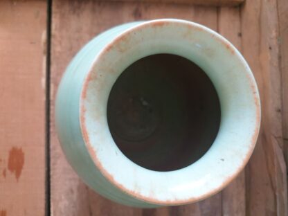 Vintage vaas turquoise - Afbeelding 3