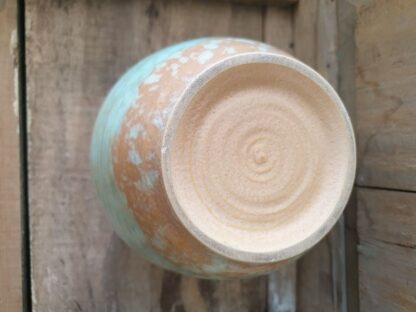 Vintage vaas turquoise - Afbeelding 4
