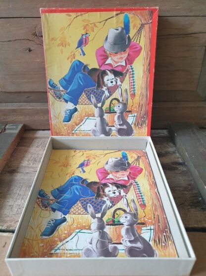 Vintage puzzel Jig-Saw