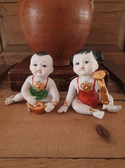 Vintage boeddha-beeldjes