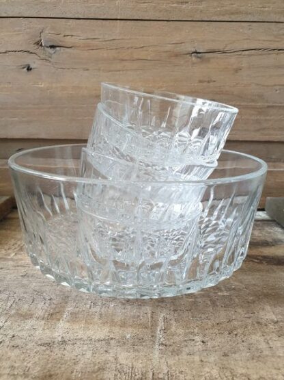 Vintage kommen glas Arcoroc - Afbeelding 2