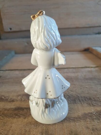 Vintage beeldje meisje met hondje - Afbeelding 3