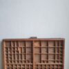 Oude Franse letterlade / letterbak - Afbeelding 2