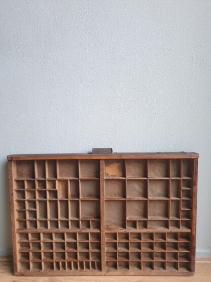 Oude Franse letterlade / letterbak - Afbeelding 2