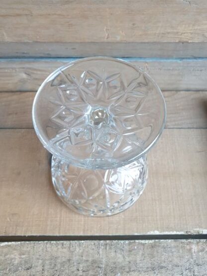 Vintage glazen bonbonschaal - Afbeelding 4