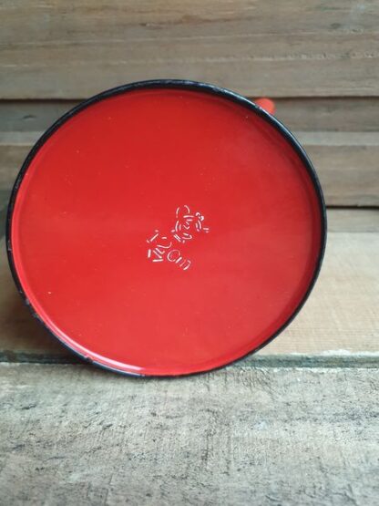 Vintage emaille ketel rood - Afbeelding 3