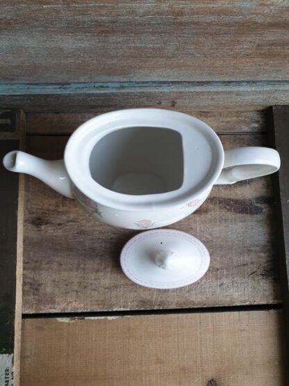Brocante theepot roosjes Cambridge - Afbeelding 3