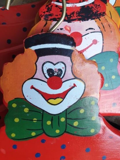 Vintage kledinghangers kinderen clowns - Afbeelding 2