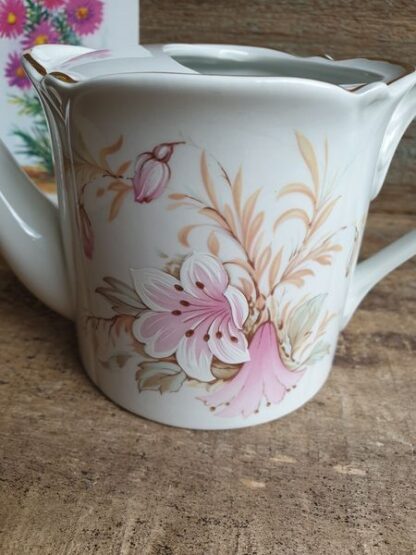 Vintage porseleinen gieter Staffordshire - Afbeelding 2