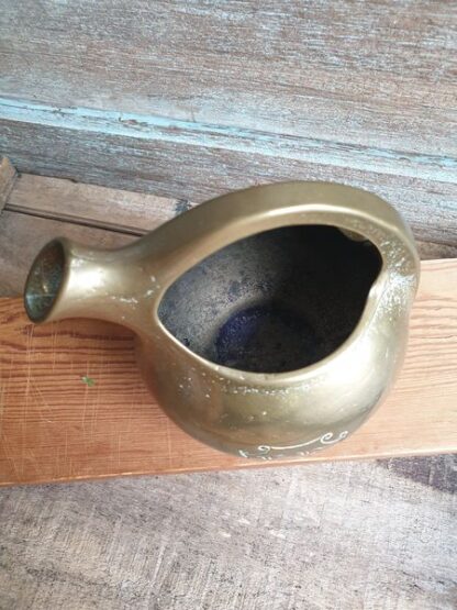 Vintage antiek messing schenkkannetje - Afbeelding 3