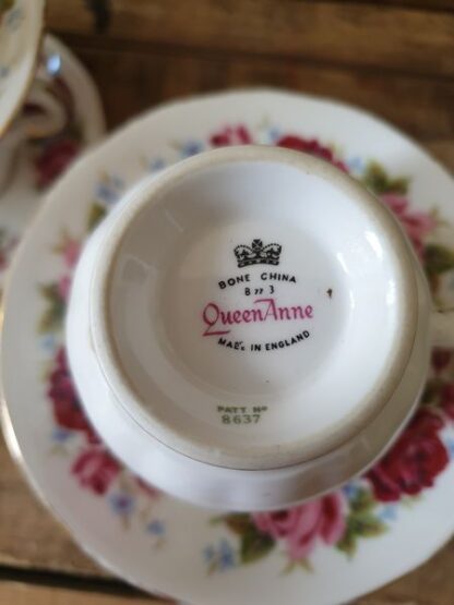 Vintage kop en schotels Queen Anne - Afbeelding 2