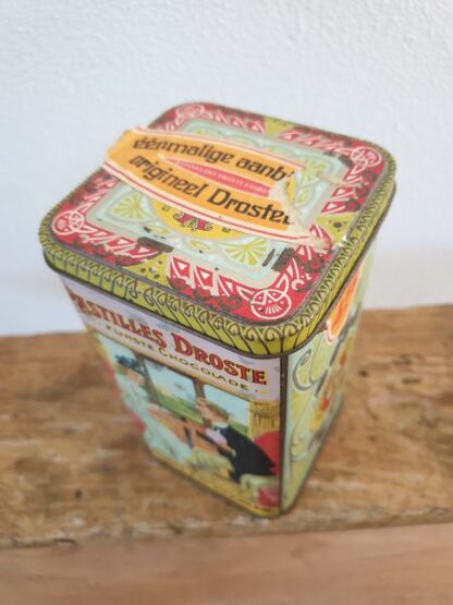 Oud groot blik Droste Cacao - Afbeelding 2