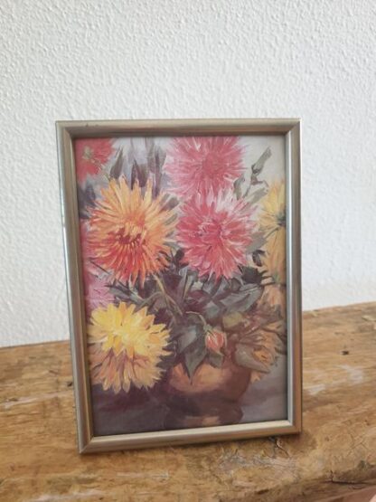 Vintage fotolijstje bol glas