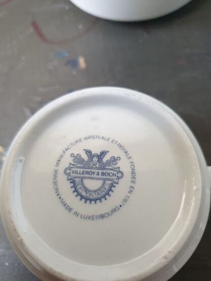 Vintage servies Villeroy & Boch roosjes - Afbeelding 6