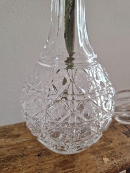 Vintage glazen karaf met stolp - Afbeelding 4