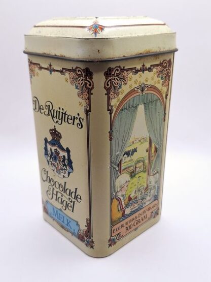 Oud blikje De Ruijter's chocoladehagel melk - Afbeelding 2