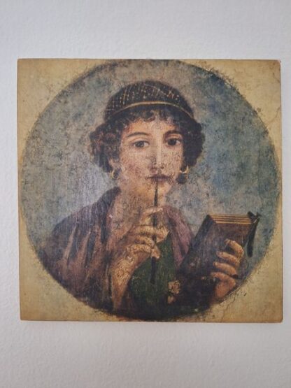 Portret Fresco van Sapfo