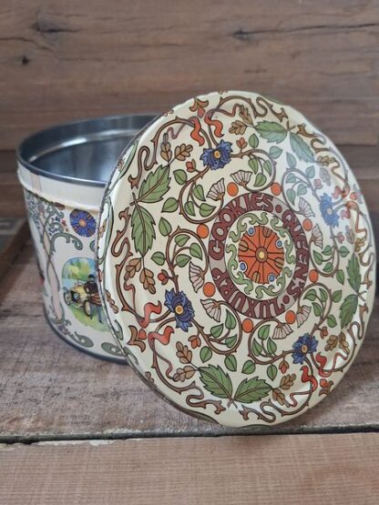 Vintage grote koektrommel - Afbeelding 2