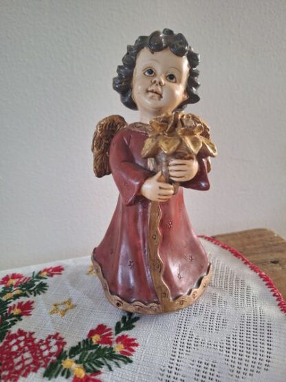 Vintage engel beeldje