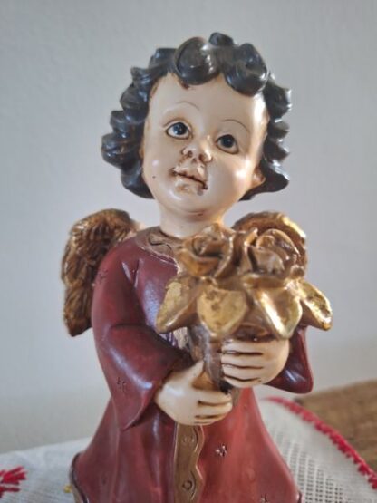 Vintage engel beeldje - Afbeelding 2
