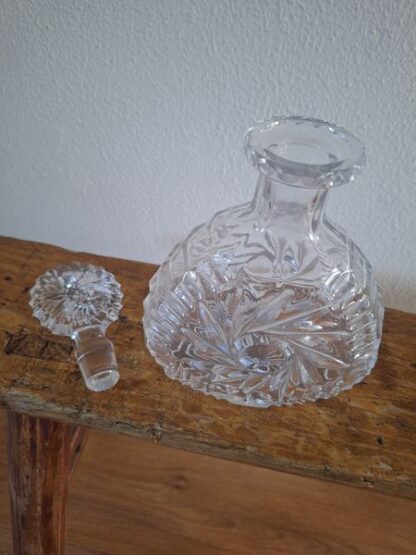 Vintage glazen karaf - Afbeelding 2