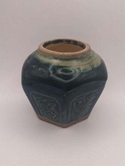 Vintage groen gemberpotje - Afbeelding 4